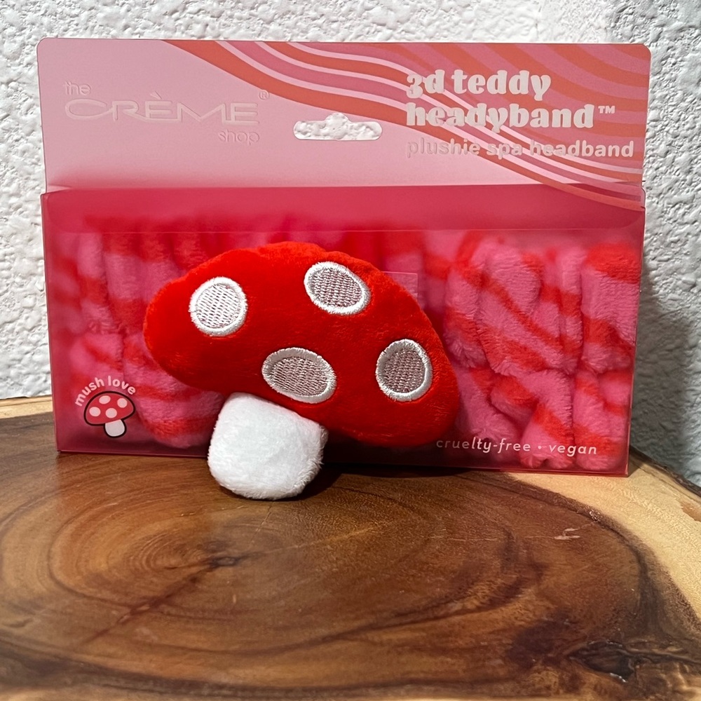 Creme Shop Mushroom Spa Headband - Picture 6 of 6